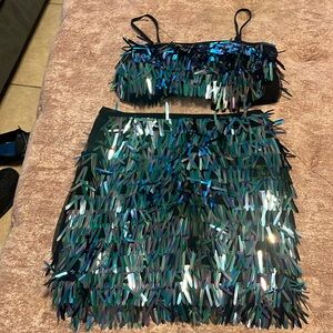 House of Harlow 1960 2 piece set